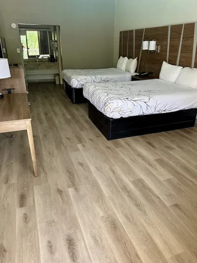 Polished tile floor in a Central Florida home