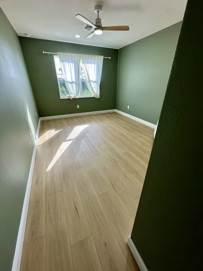 Light oak vinyl plank installed in Bradenton
